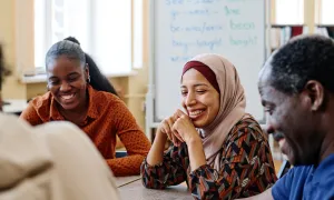 stock photo of refugees