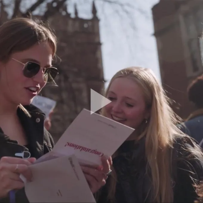 still from "Congratulations, Class of 2025!" video