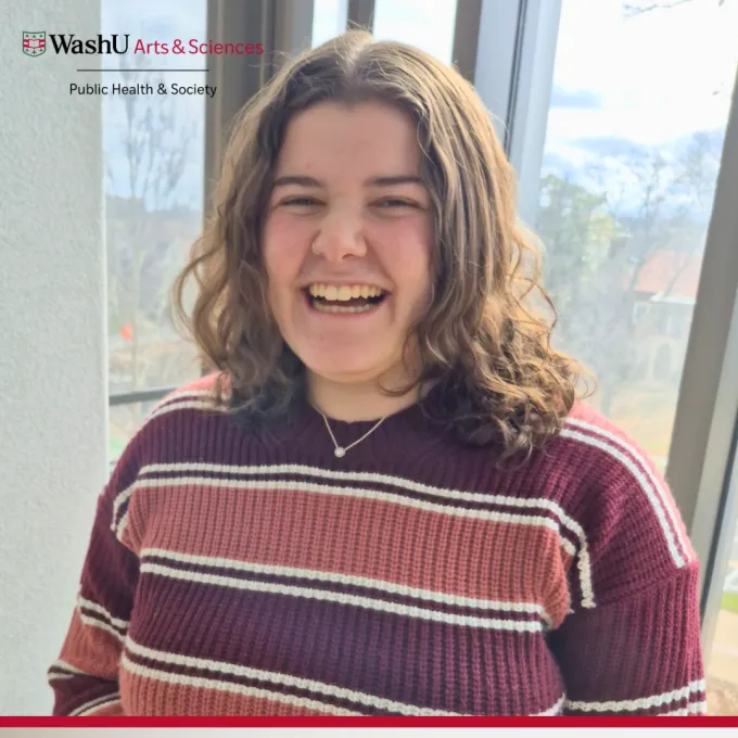 Mia Kouveliotes, Public Health & Society Student Ambassador, Anthropology major on the Global Health and Environment Track