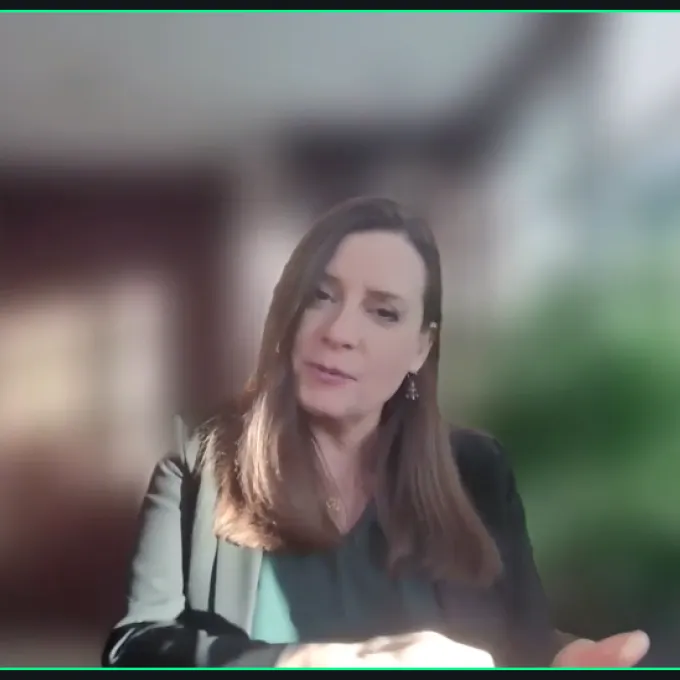 Screenshot of Dr. Theresa Betancourt and Dean Sandro Galea