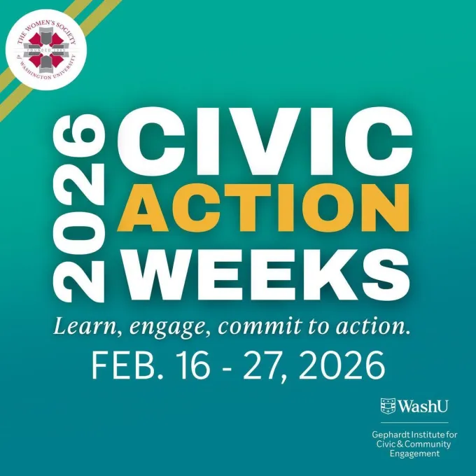 2026 Civic Action Weeks. Learn, engage commit to action. Feb 16-27, 2026