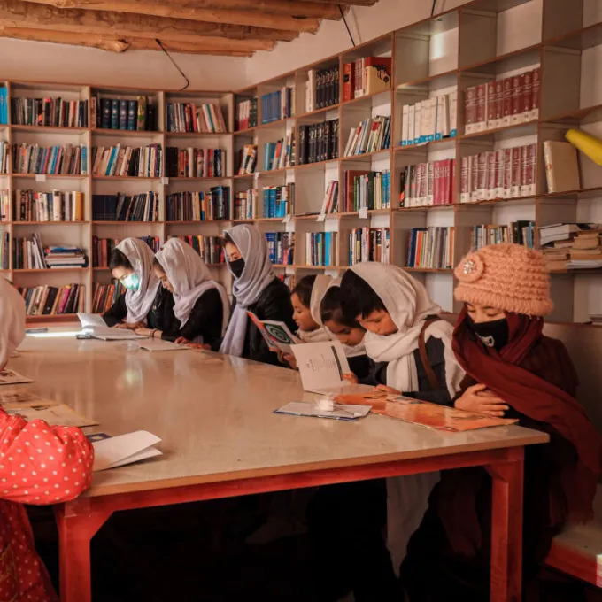Afghan primary school students who received a school-based intervention to teach life skills such as self-regulation and problem solving did better academically and showed fewer signs of mental health problems such as depression and anxiety. (Photo: Norwegian Afghanistan Committee)
